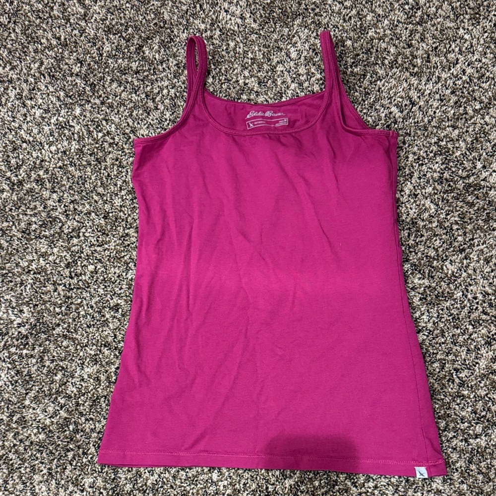 Eddie Bauer Purple Tank Top Size M